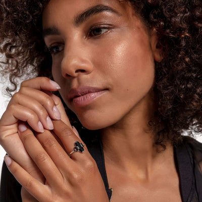  Thomas Sabo Black Stones sormus TR2267-641-11