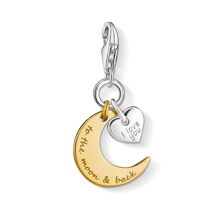 Thomas Sabo Charm Club Moon & Heart Hela 1443-413-39