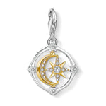 Thomas Sabo Charm Club Moveable Moon & Star 1815-414-7