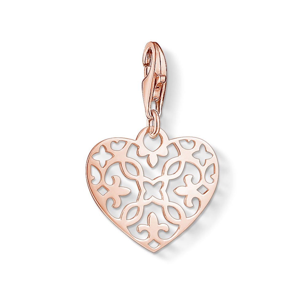 Thomas Sabo Charm Club Ornament Heart Rose Gold 1498-415-12