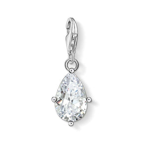 Thomas Sabo Charm Club White Stone Droplet 1848-051-14