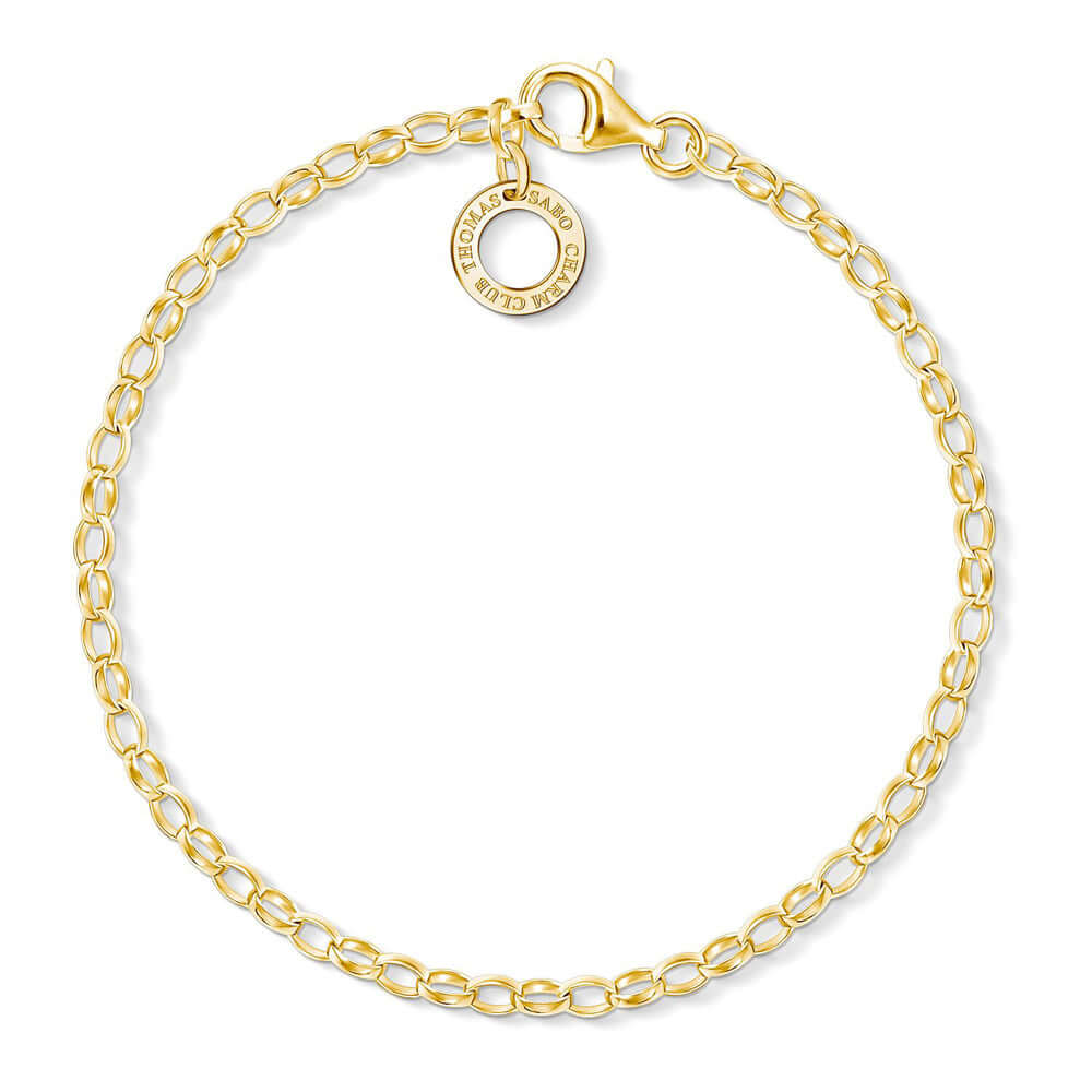 Thomas Sabo Charm Club kullattu ranneketju X0243-413-39