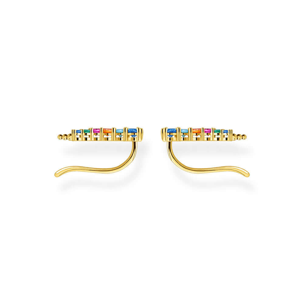 Thomas Sabo Ear Climber Colourful Stones Gold korvakorut H2158-488-7