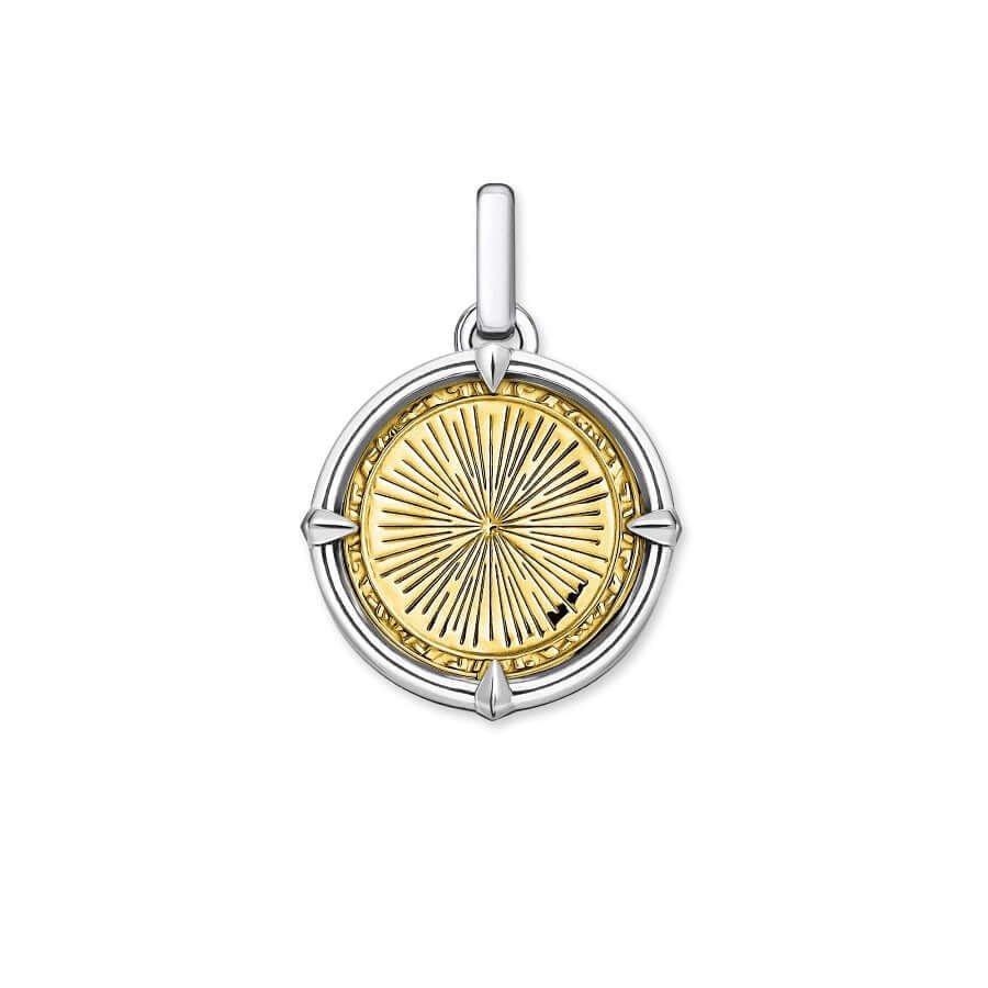 Thomas Sabo Faith Love Hope Riipus PE870-849-7 kaunis ripustettava koru zirkonikivellä ja symboliikalla.