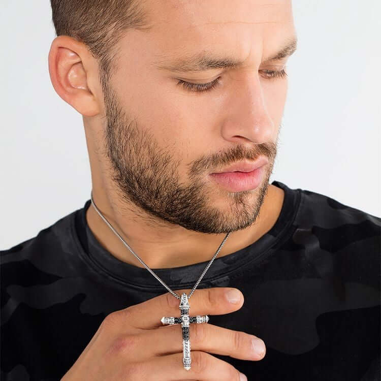  Thomas Sabo tummennettu hopeaketju KE1108-001-12