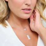 Thomas Sabo Tag With White Stones kaulakoru KE2135-051-14