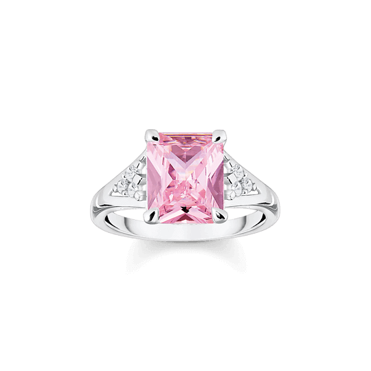 Thomas Sabo Pink Stone Sormus TR2362-051-9