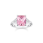 Thomas Sabo Pink Stone Sormus TR2362-051-9