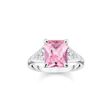 Thomas Sabo Pink Stone Sormus TR2362-051-9