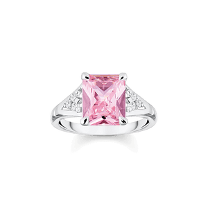 Thomas Sabo Pink Stone Sormus TR2362-051-9