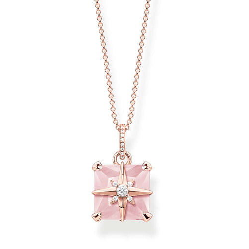 Thomas Sabo Pink Stone With Star kaulakoru KE1953-417-9