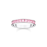 Thomas Sabo Pink Stones Pavé Sormus TR2358-051-9