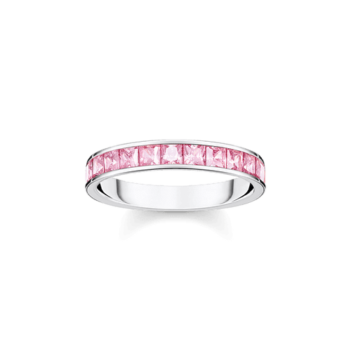 Thomas Sabo Pink Stones Pavé Sormus TR2358-051-9