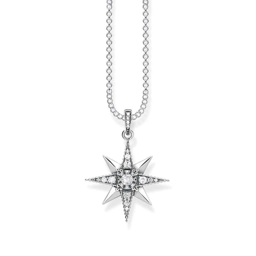 Thomas Sabo Royalty Star White kaulakoru KE1825-643-14
