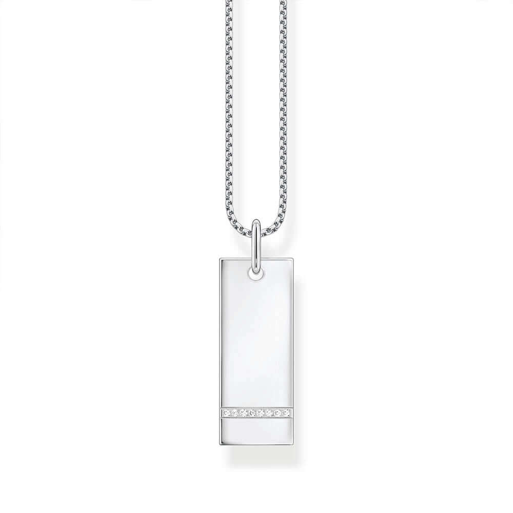Thomas Sabo Tag With White Stones kaulakoru KE2135-051-14