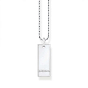 Thomas Sabo Tag With White Stones kaulakoru KE2135-051-14
