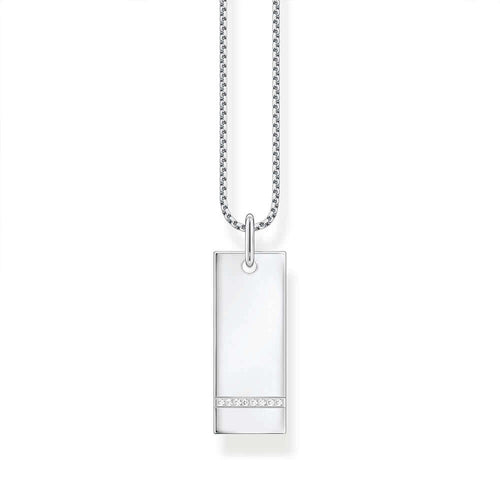 Thomas Sabo Tag With White Stones kaulakoru KE2135-051-14