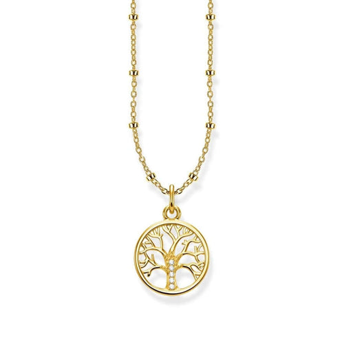 Thomas Sabo Tree of Love Gold elämän puu kaulakoru KE1827-414-14