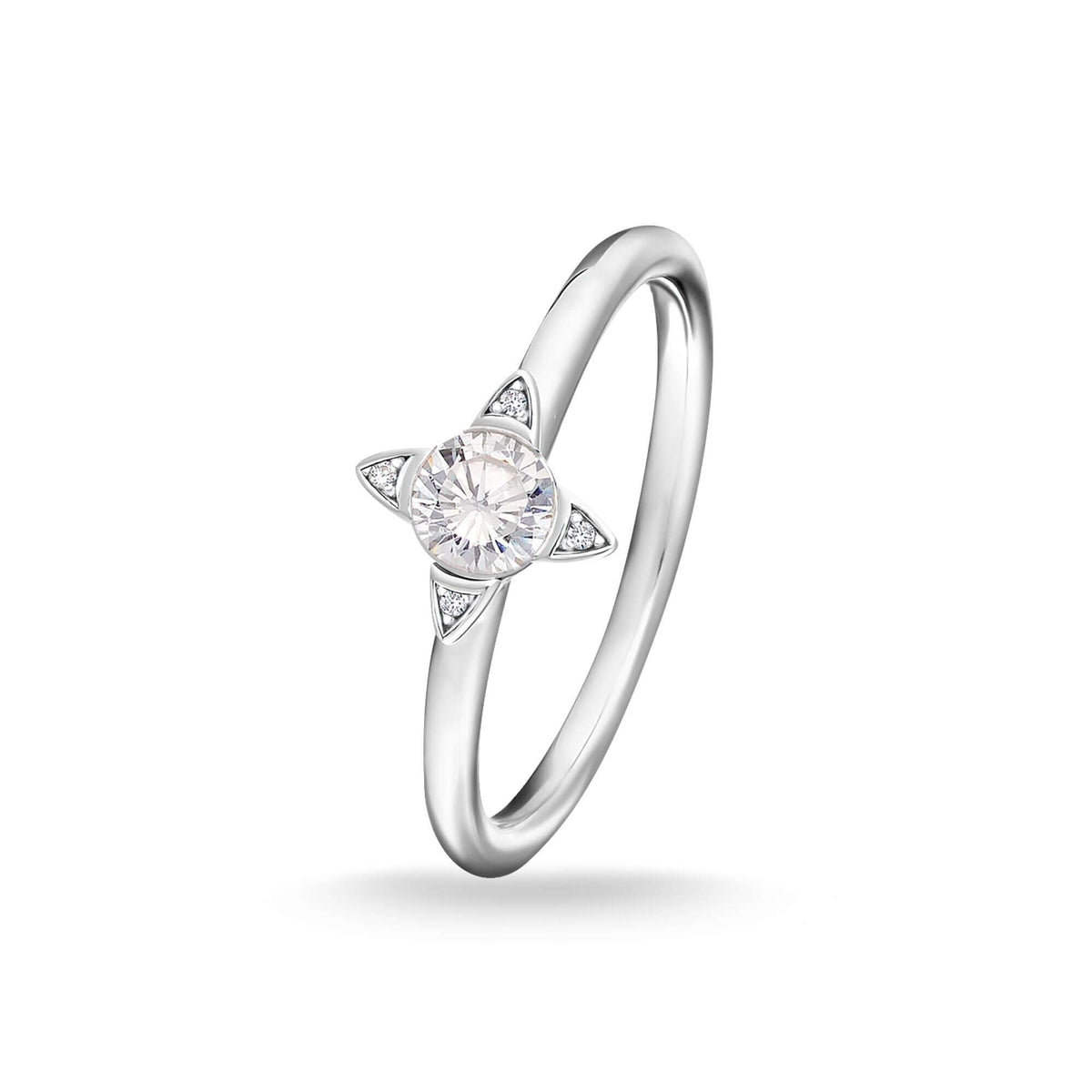 Thomas Sabo White Stones sormus TR2268-051-14