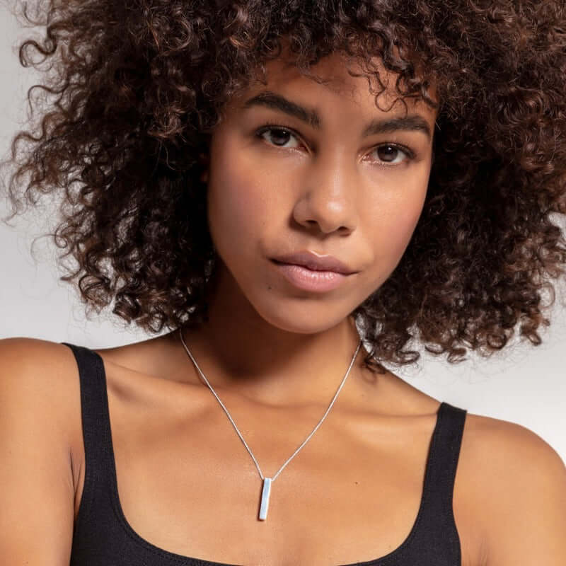 Thomas Sabo Silver Cuboid kaulakoru KE1907-001-21