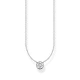 Thomas Sabo circle With white stone kaulakoru KE1881-051-14