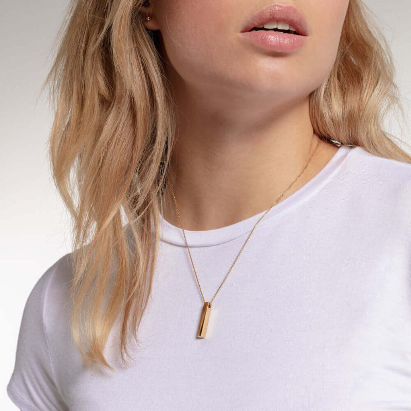 Thomas Sabo Golden Cuboid kaulakoru KE1907-413-39