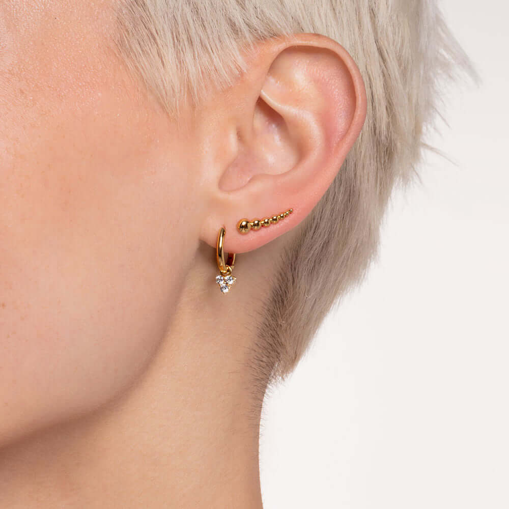 Thomas Sabo Ear Climber Dots Gold korvakorut H2156-413-39