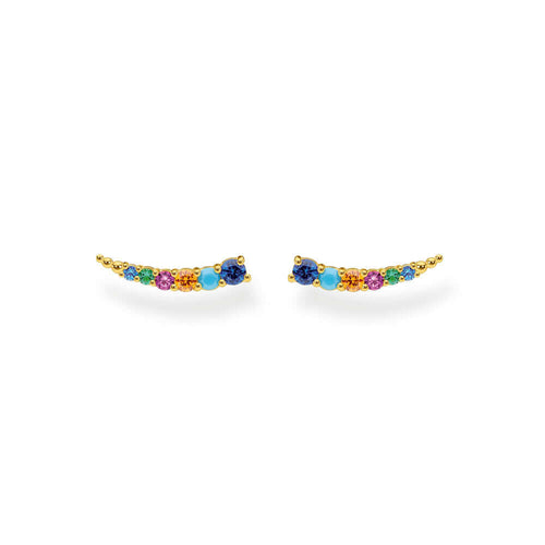 Thomas Sabo Ear Climber Colourful Stones Gold korvakorut H2158-488-7