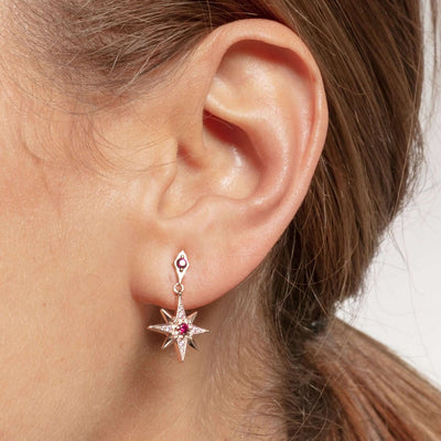 Thomas Sabo Star Pink korvakorut H2076-626-10