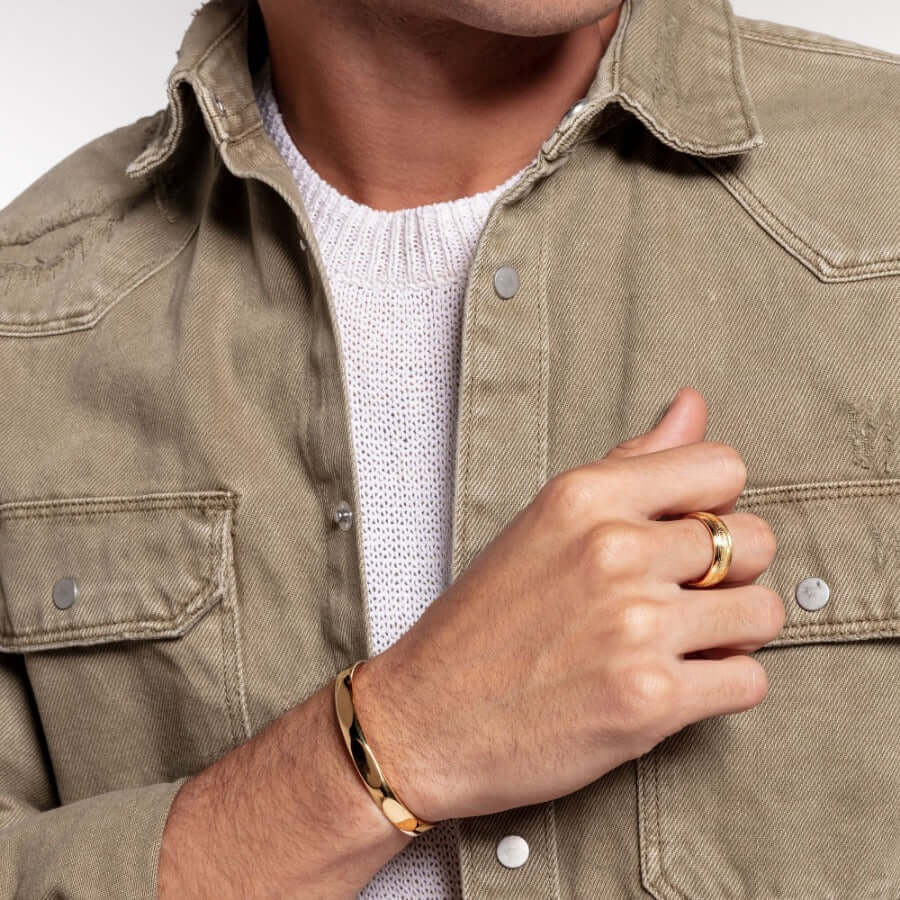 Thomas Sabo Minimalist Gold rannerengas AR098-413-39