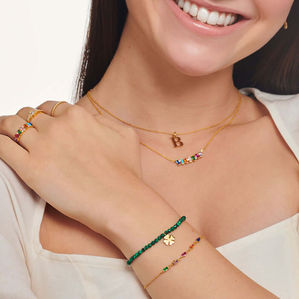 Thomas Sabo Rannekoru Värikkäillä kivillä A2024-488-7-L19V