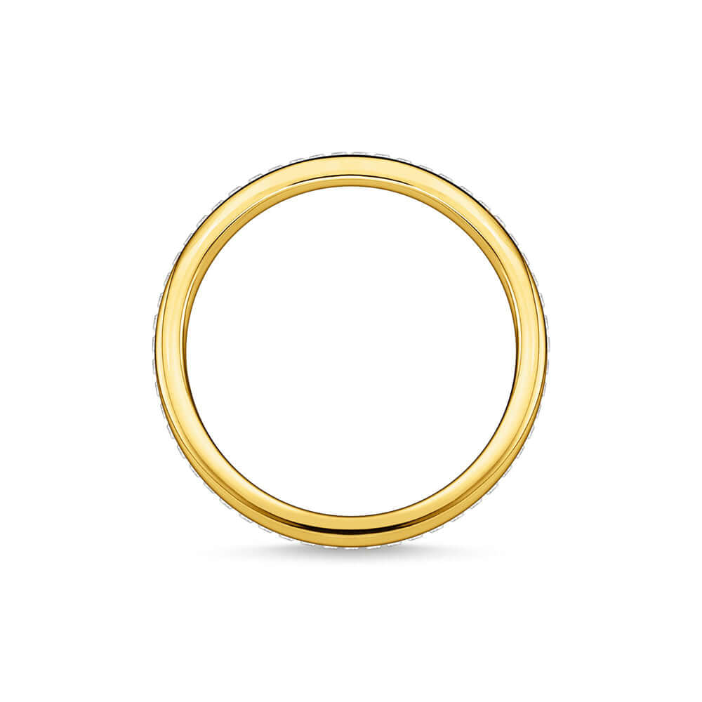 Thomas Sabo Double White Stones Gold sormus TR2316-414-14