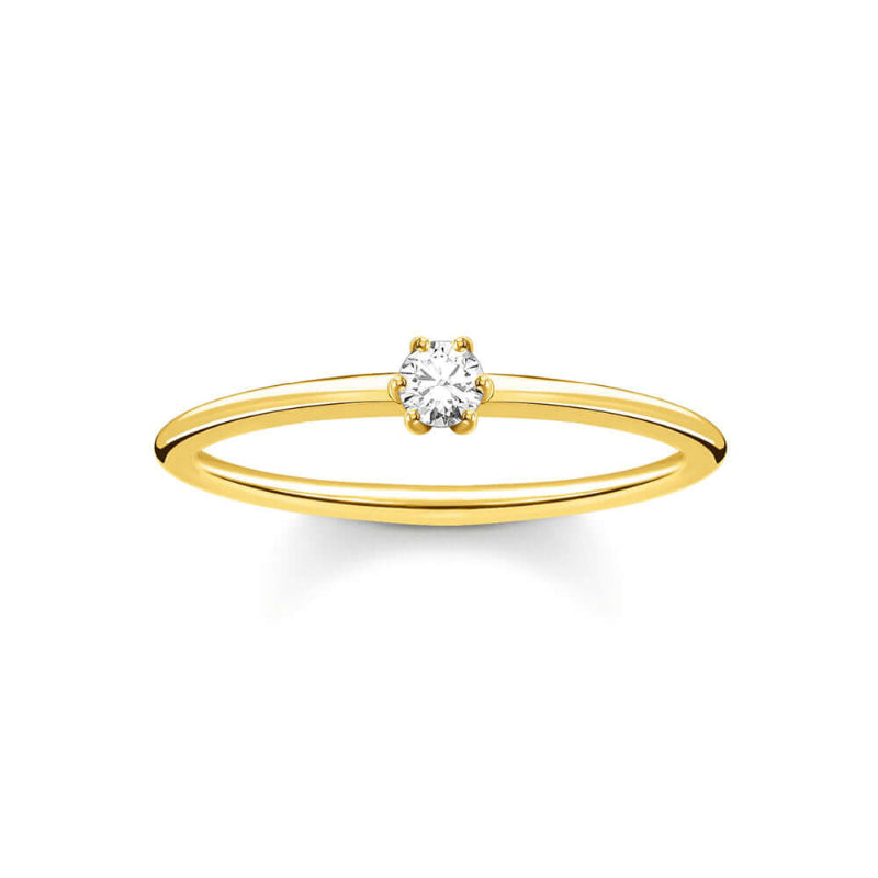 Thomas Sabo White Stone Gold sormus TR2312-414-14