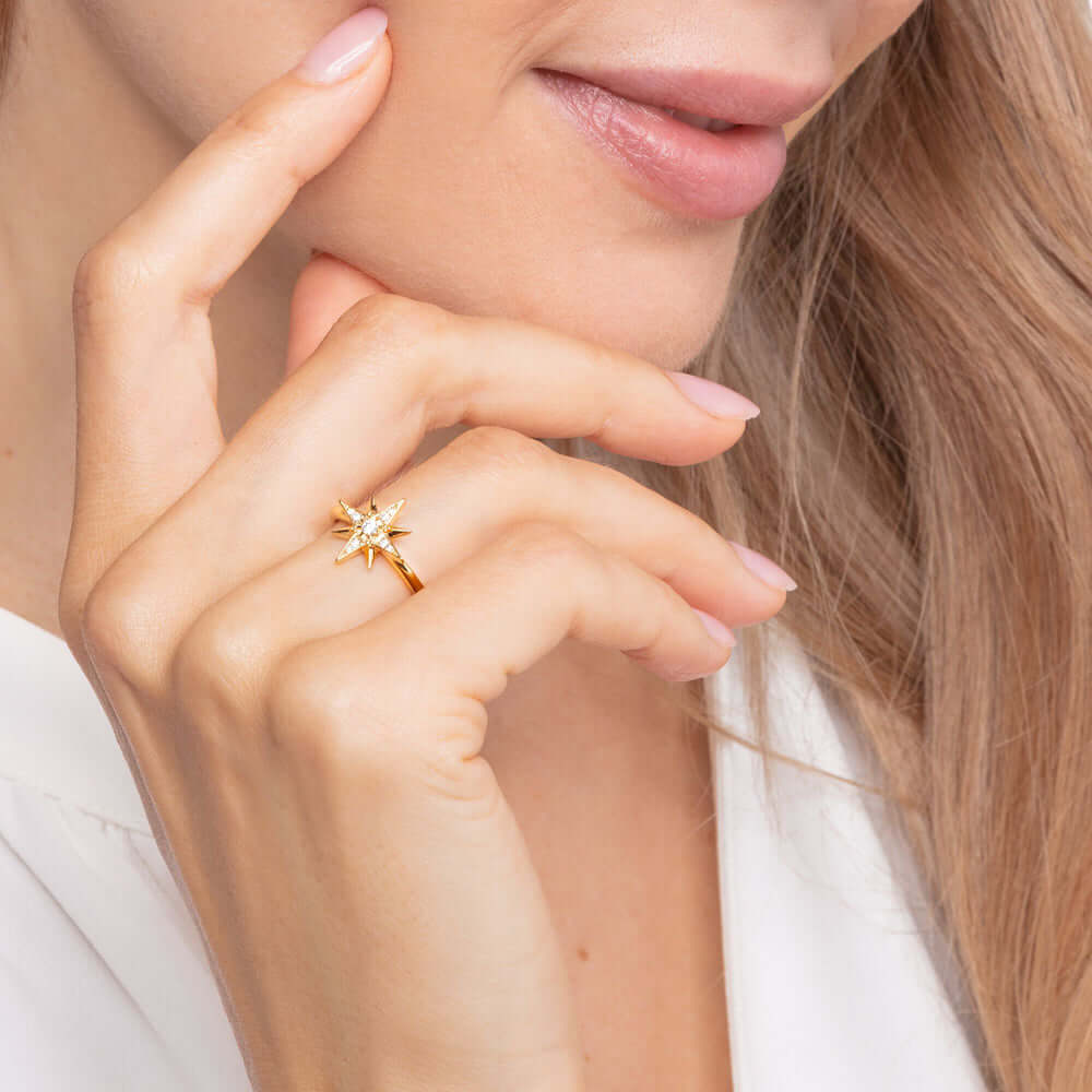  Thomas Sabo Star Gold sormus TR2299-414-14