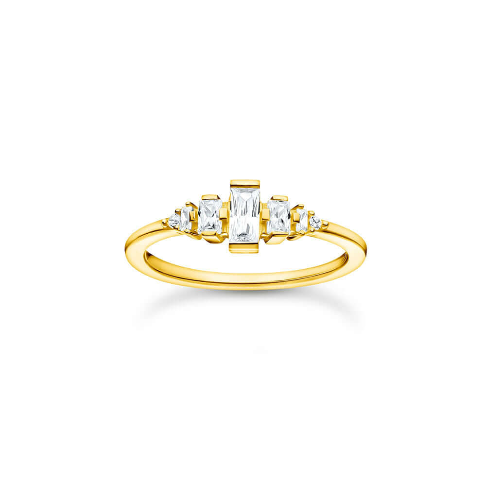 Thomas Sabo Vintage White Stones Gold Sormus TR2347-414-14