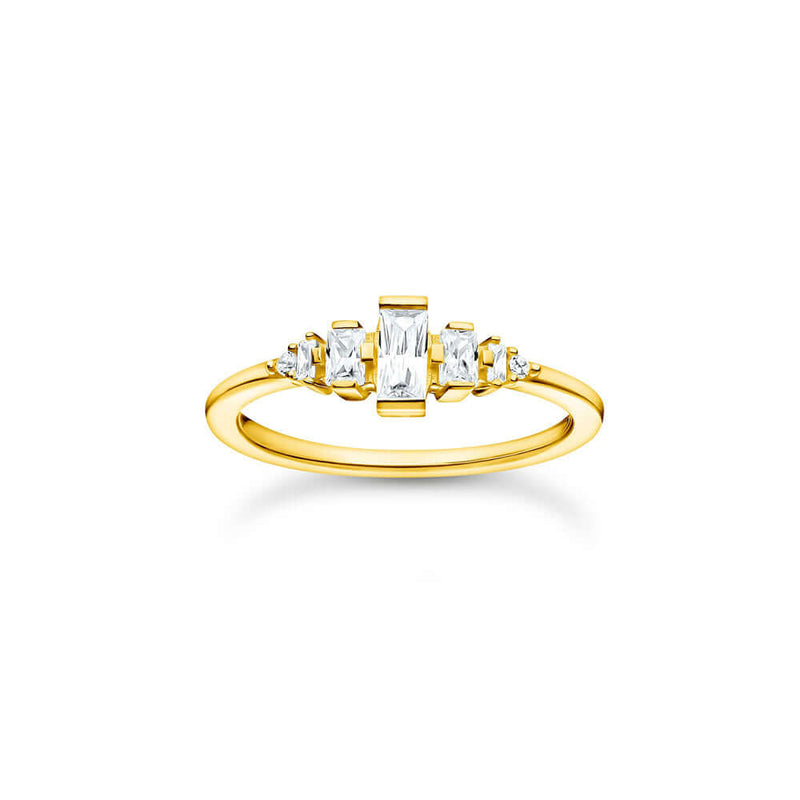 Thomas Sabo Vintage White Stones Gold Sormus TR2347-414-14