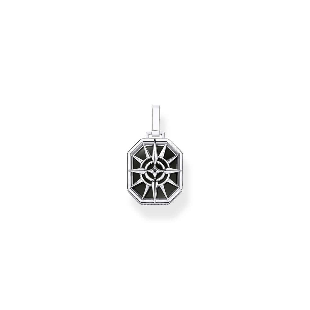 Thomas Sabo Compass Star Black Riipus PE911-641-11