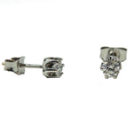 14 karaatin valkokultaiset timanttikorvakorut 040ct 3171-40