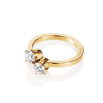 Efva Attling Dancing Pearl Ring vihkisormus 13-101-02051