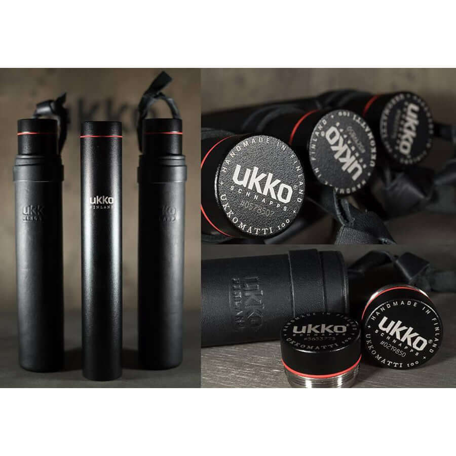 UKKOMATTI musta 100ml nahkatupessa