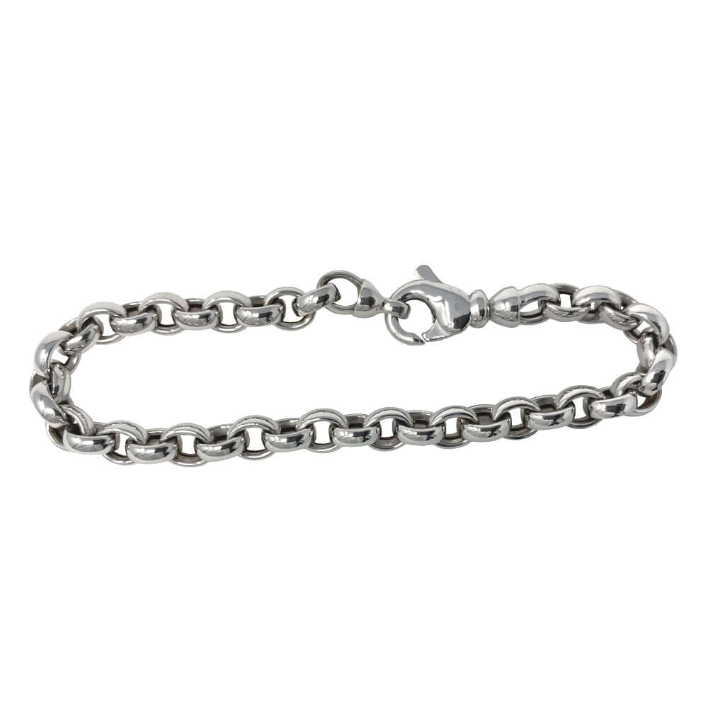 14 k Valkokultainen ranneketju 19-925v 10g - 20cm