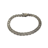 14k Valkokultainen Ranneketju 15g - 19 cm
