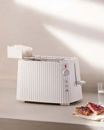 Alessi Plisse Leipäteline valkoinen MDL08RACKW