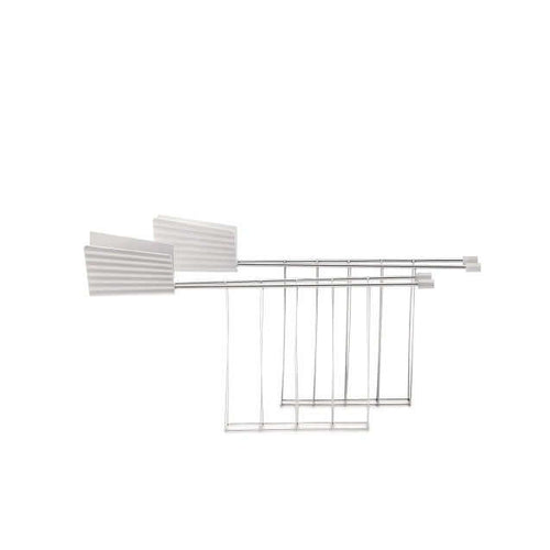 Alessi Plisse Leipäteline valkoinen