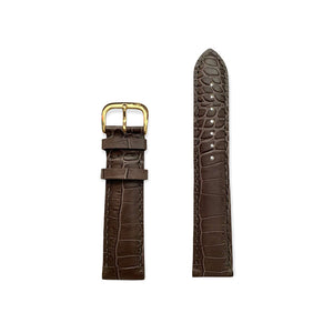 Rhein Fils Alligator decor Nahkaranneke 20mm