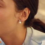 Edblad Luna Studs L Steel Korvakorut 123869 