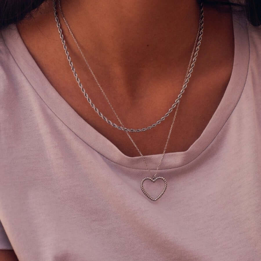 Edblad Rope necklace steel kaulakoru 123507