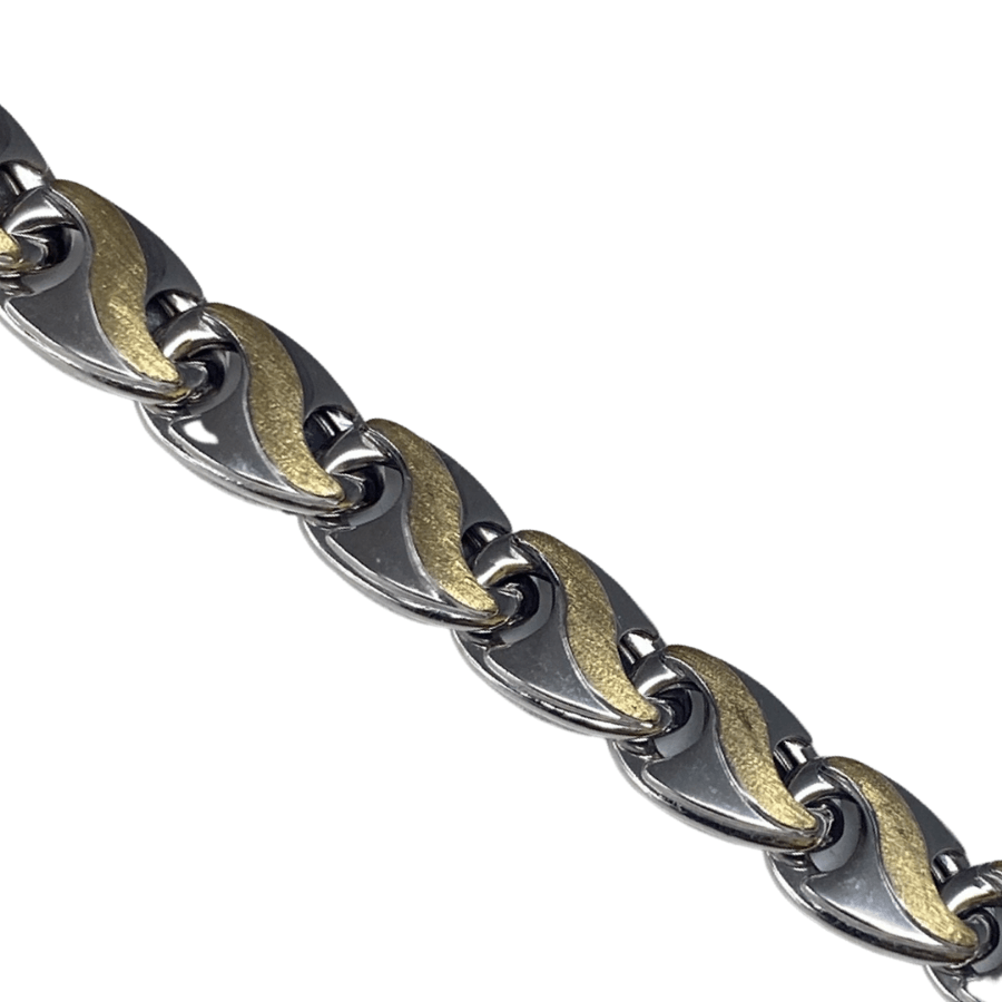 Valkokultainen ranneketju 15g - 20 cm