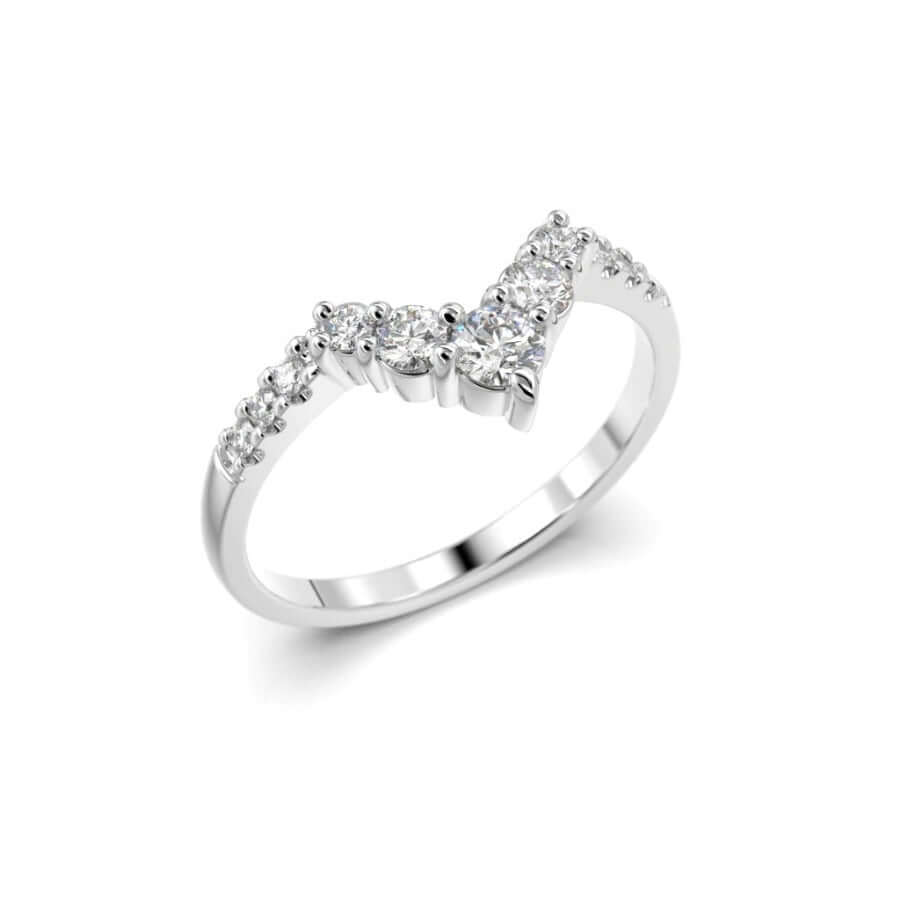 Festive Juliette Side timanttisormus 676-021