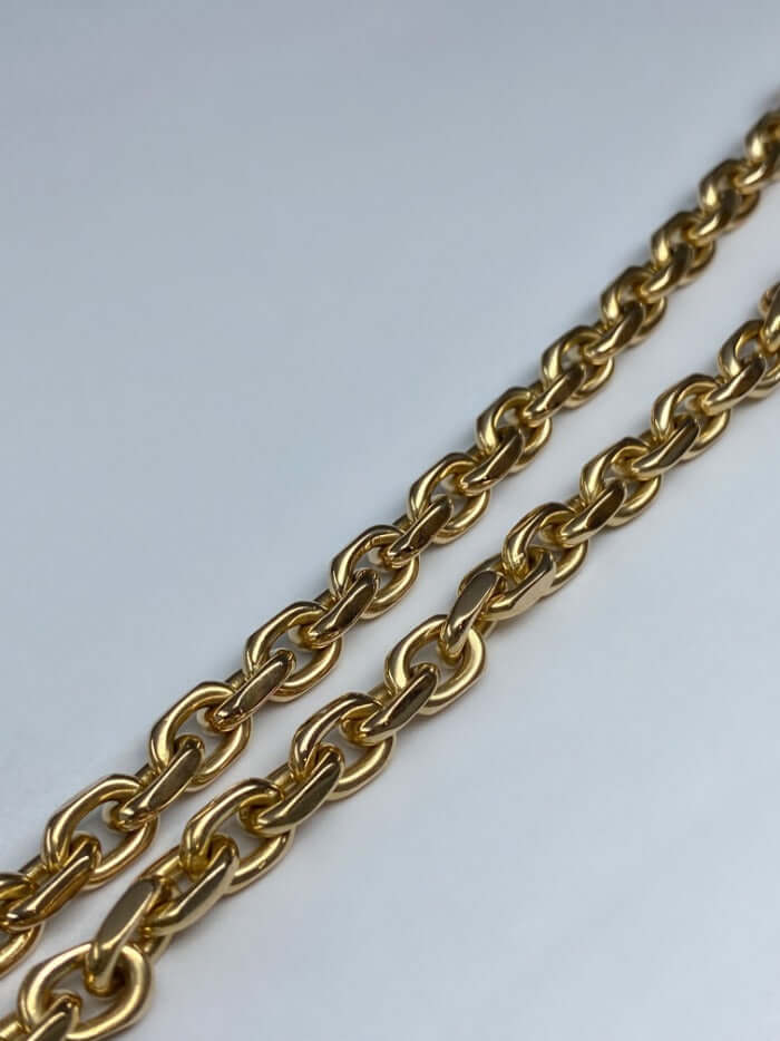 18k keltakultainen Ankkuriketju 149g - 61 cm